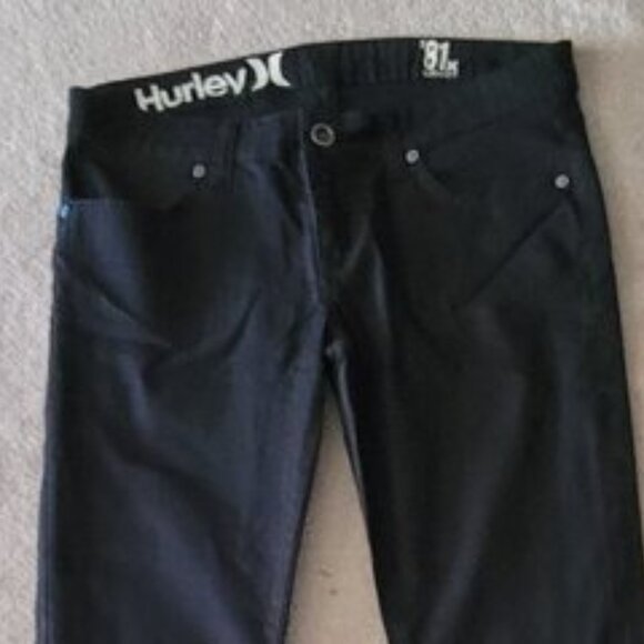 Hurley Skinny Jeans Black 81 Jeans Women's Size 27 - Picture 1 of 13